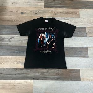 Vintage 90s 1995 jimmy page and Robert plant Led Zeppelin tour band tee